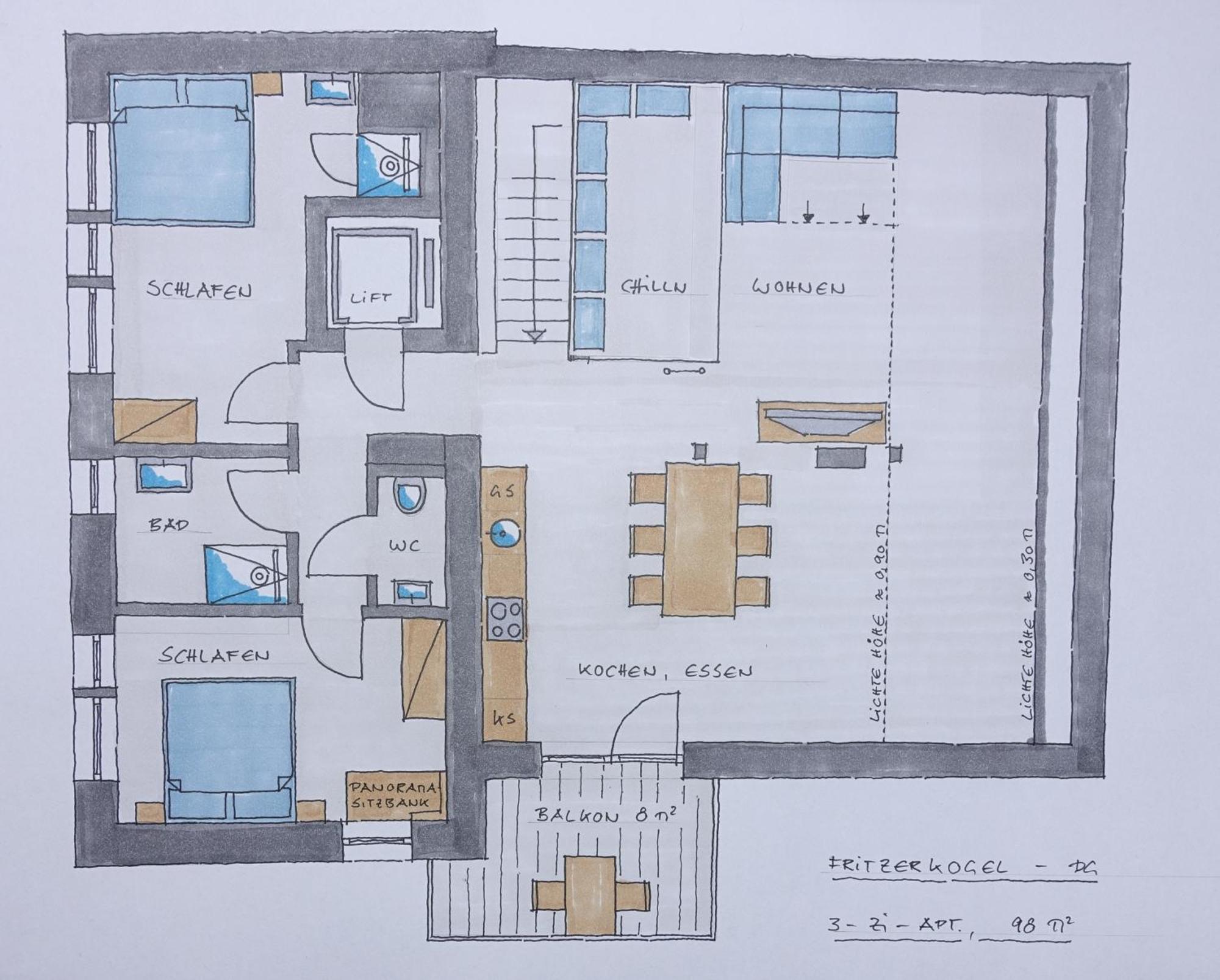 Gluexplatzl Appartements Am Wald Sankt Martin am Tennengebirge Ruang foto