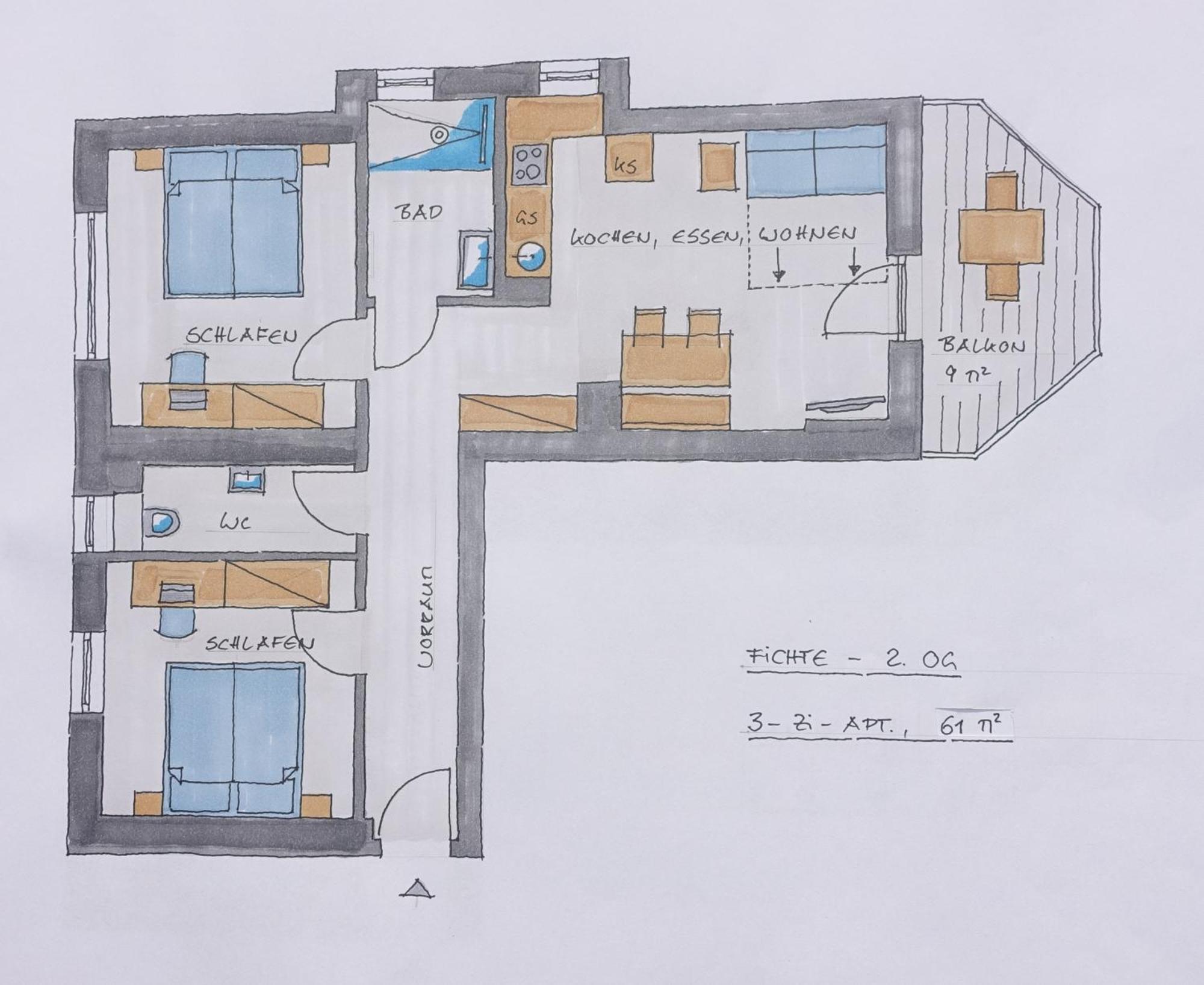 Gluexplatzl Appartements Am Wald Sankt Martin am Tennengebirge Ruang foto