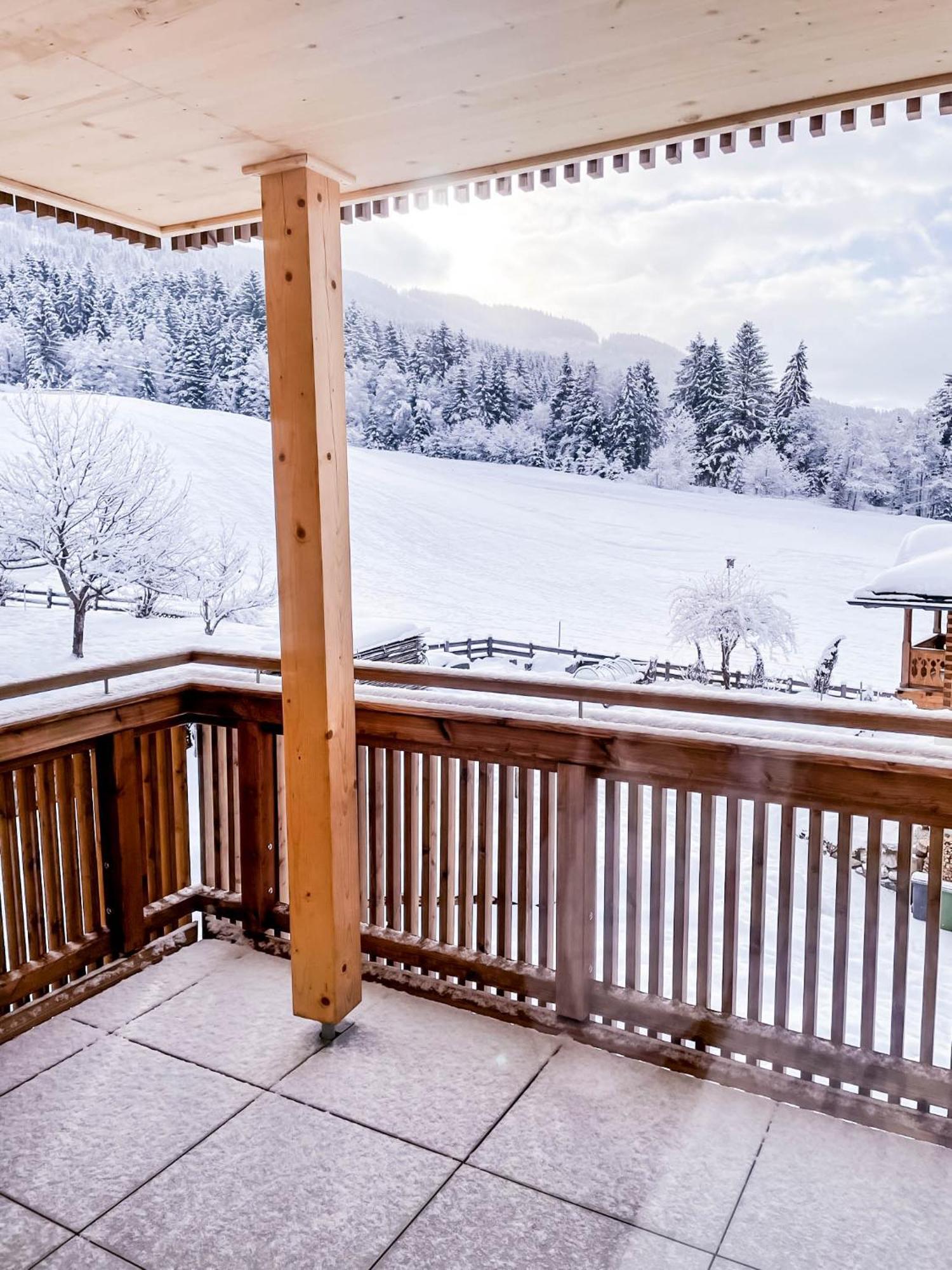 Gluexplatzl Appartements Am Wald Sankt Martin am Tennengebirge Bagian luar foto